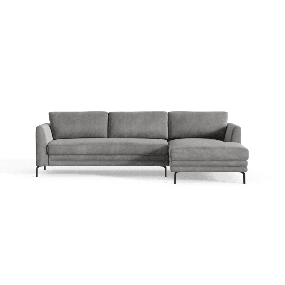 Oliver Space Remy Sleeper Sectional - Dark Grey-0