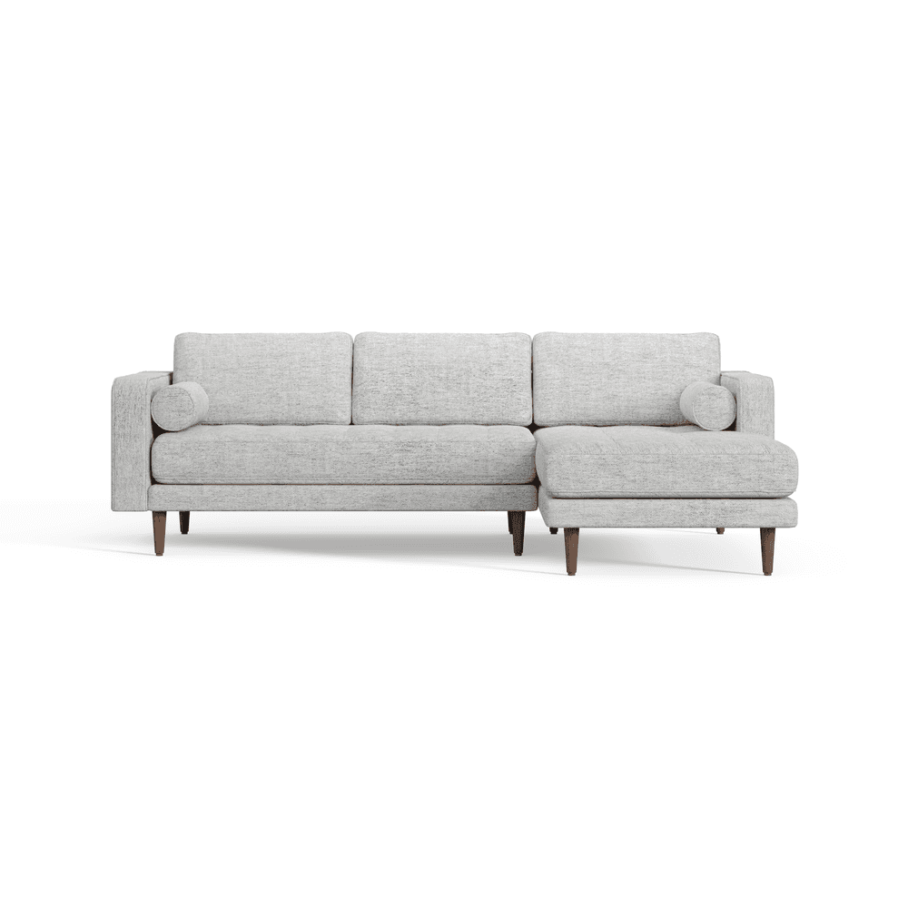 Olive Space Breuer Sectional, Light Grey-0