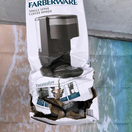 Farberware Touch Singe Serve Coffee Maker, Black 