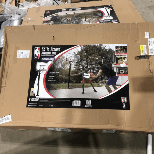 Spalding Nba 54" Tempered Glass In-Ground Basketball Hoop-6