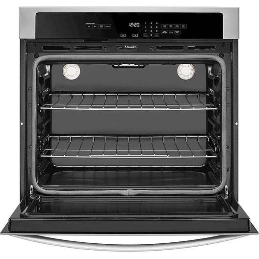 Whirlpool - 30" Built-In Single Electric Wall Oven, Stainless Steel-3