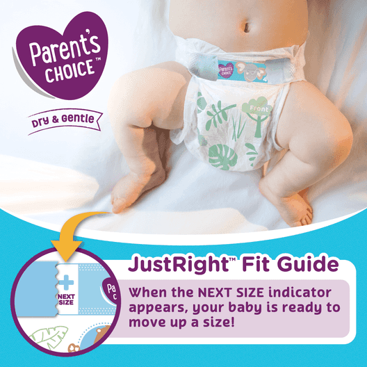 Parent'S Choice Dry & Gentle Diapers, Size 4, 120 Count-2