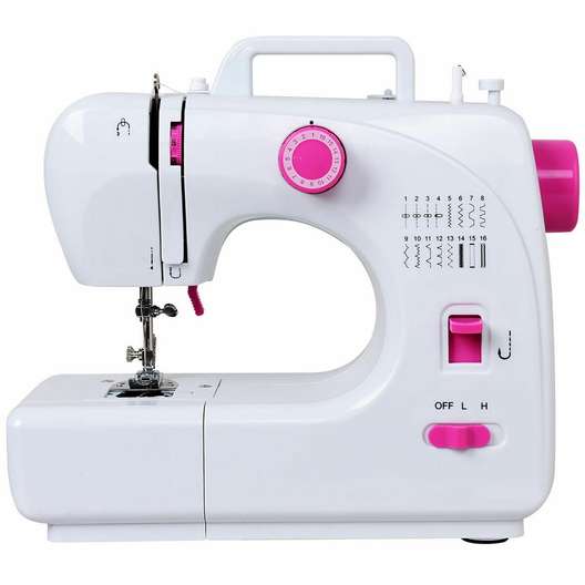 Costway 2-Speed Multi-Function Fashion Portable Sewing Machine-2