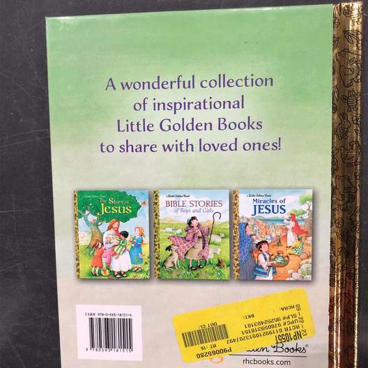 Little Golden Book Bible Stories: 3 Books In 1-1