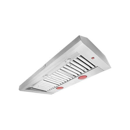 Kitchenaid 48'' 585 Or 1170 Cfm Motor Class Commercial-Style Wall-Mount Canopy Range Hood - Stainless Steel-2