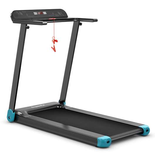 Costway Surperfit Electric Treadmill Compact Walking Running Machine W/App Control Speaker-4