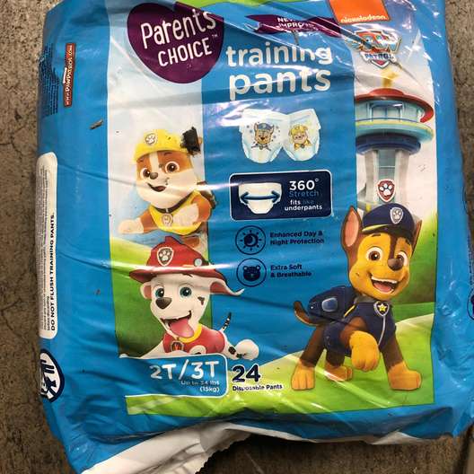 Parent S Choice 2T/3T Paw Patrol Training Pants For Boys 24Ct