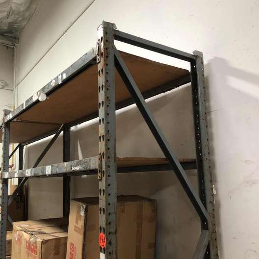 Industrial Shelving Warehouse 2 Sections Storage Racks-1