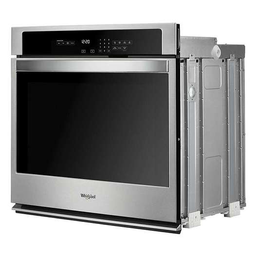 Whirlpool - 30" Built-In Single Electric Wall Oven, Stainless Steel-2