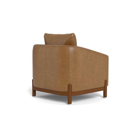 Interior Define Oslo Leather Petite Chair-3