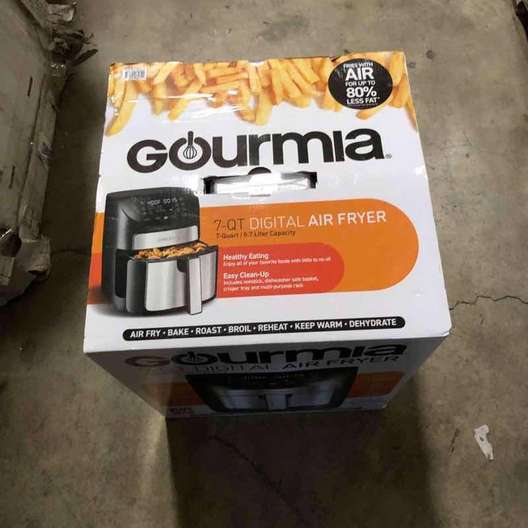 Gourmia 7-Quart Digital Air Fryer GAF798 - 10 in One Touch Cooking  Functions 